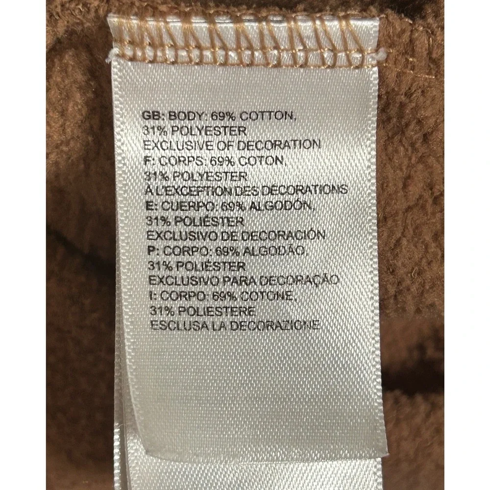 The North Face Hoodie Mens‎ Pullover Outdoor Hiking Hunting Gorpcore Brown Small